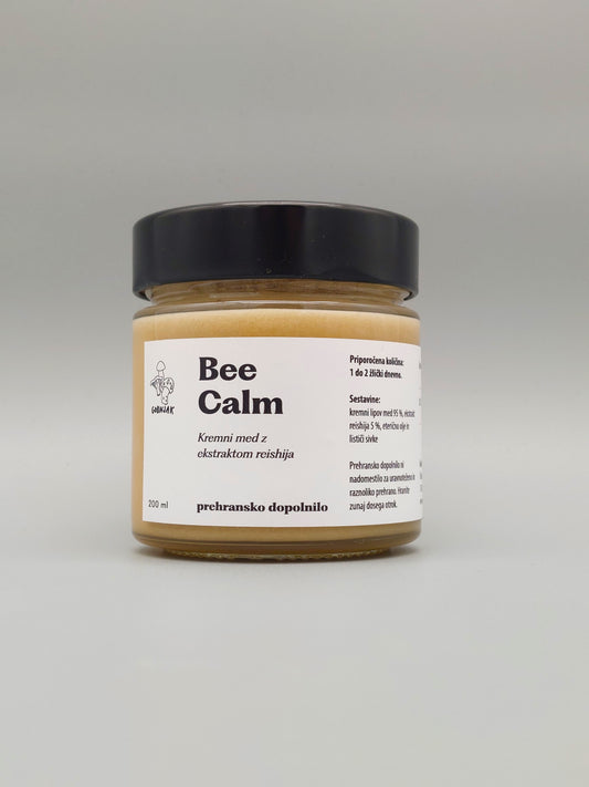 Bee Calm - kremeni med z ekstraktom reishija - Gobnjak
