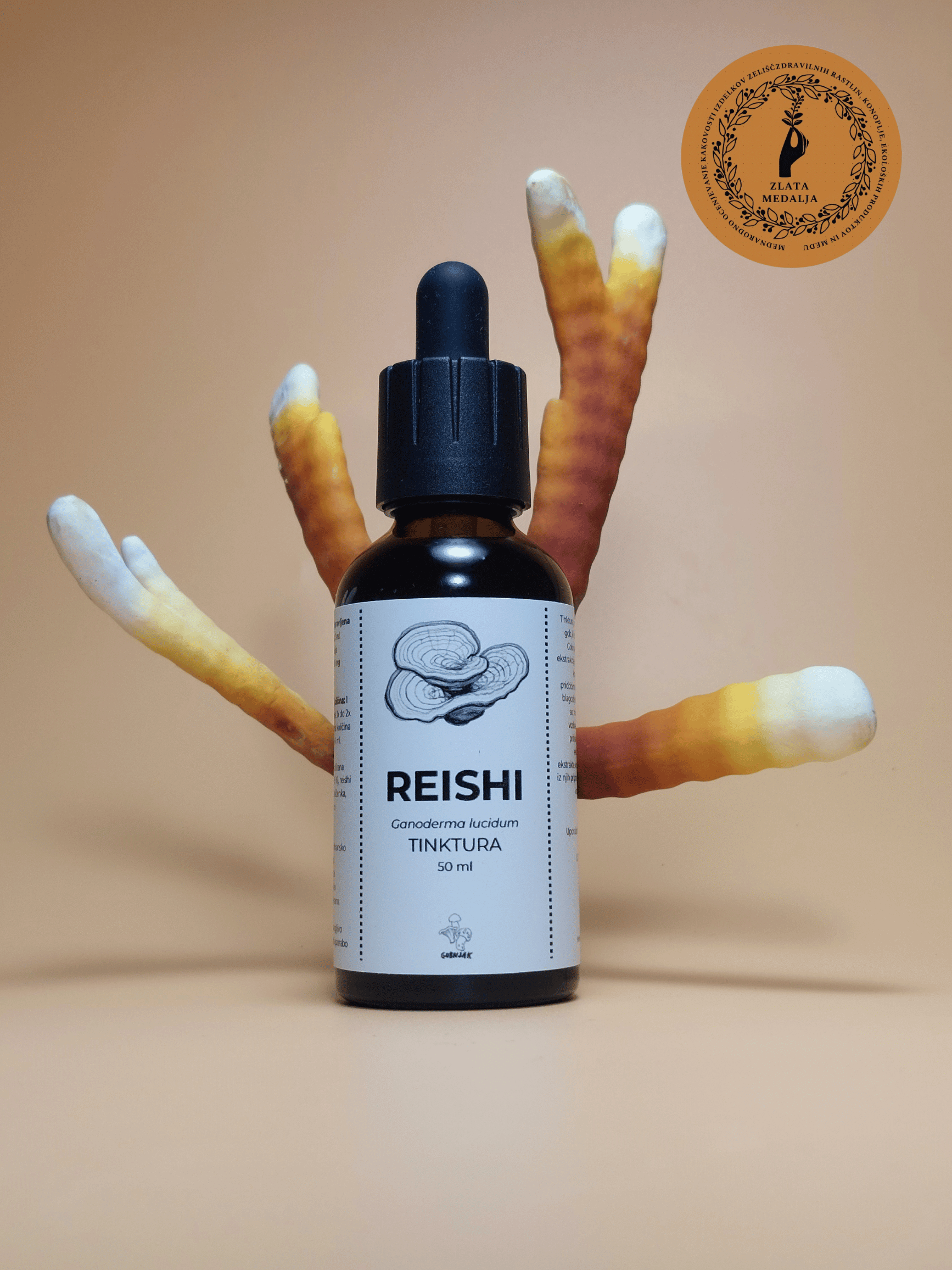 Reishi - tinktura - Gobnjak