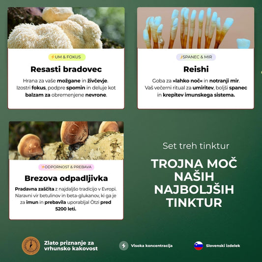 Set treh tinktur - Gobnjak